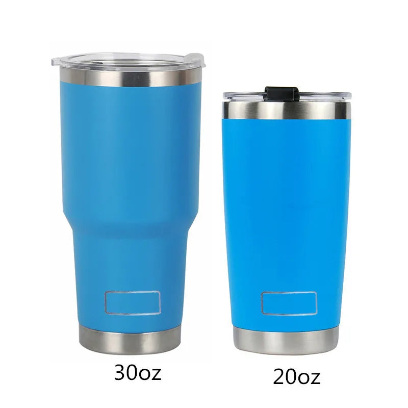 Hemasa 30oz 20oz Stainless Steel Tumblers  / Travel Glass Coffee Mug Double Wall Water Bottle