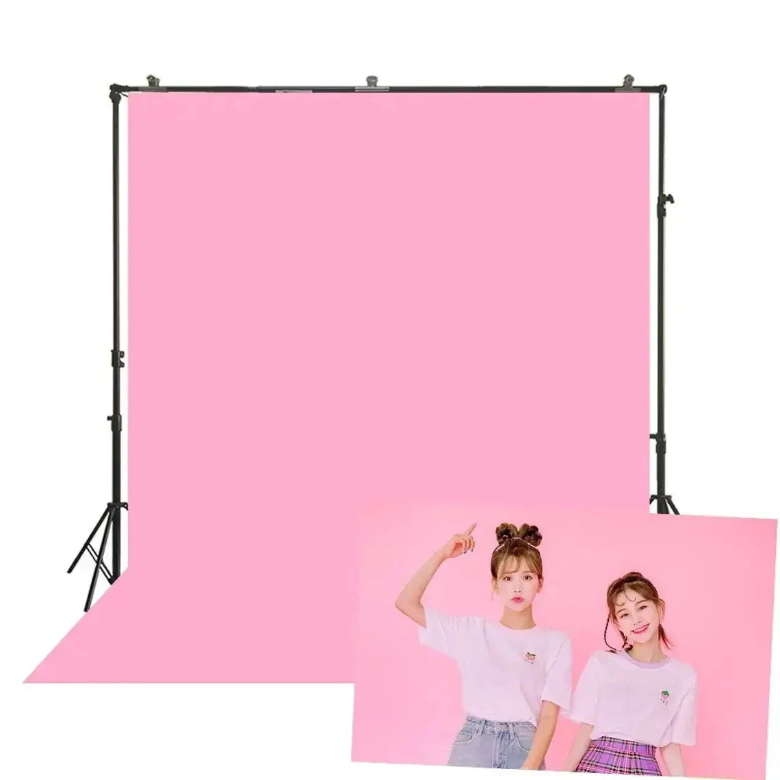 Tejesa Solid color background Portrait photography studio background photo props Solid color pink photography background