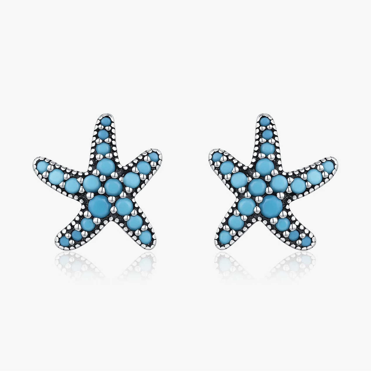 Tejesa 925 Sterling Silver Minimalist Round Opal Halo Ear Studs Daily Wear Studs Earrings For Women OL Fine Jewelry