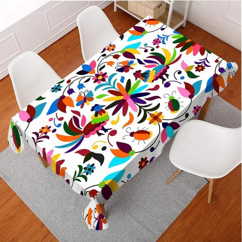 Hemasa Creative Flower Tablecloth/ Bohemian Table Cloth