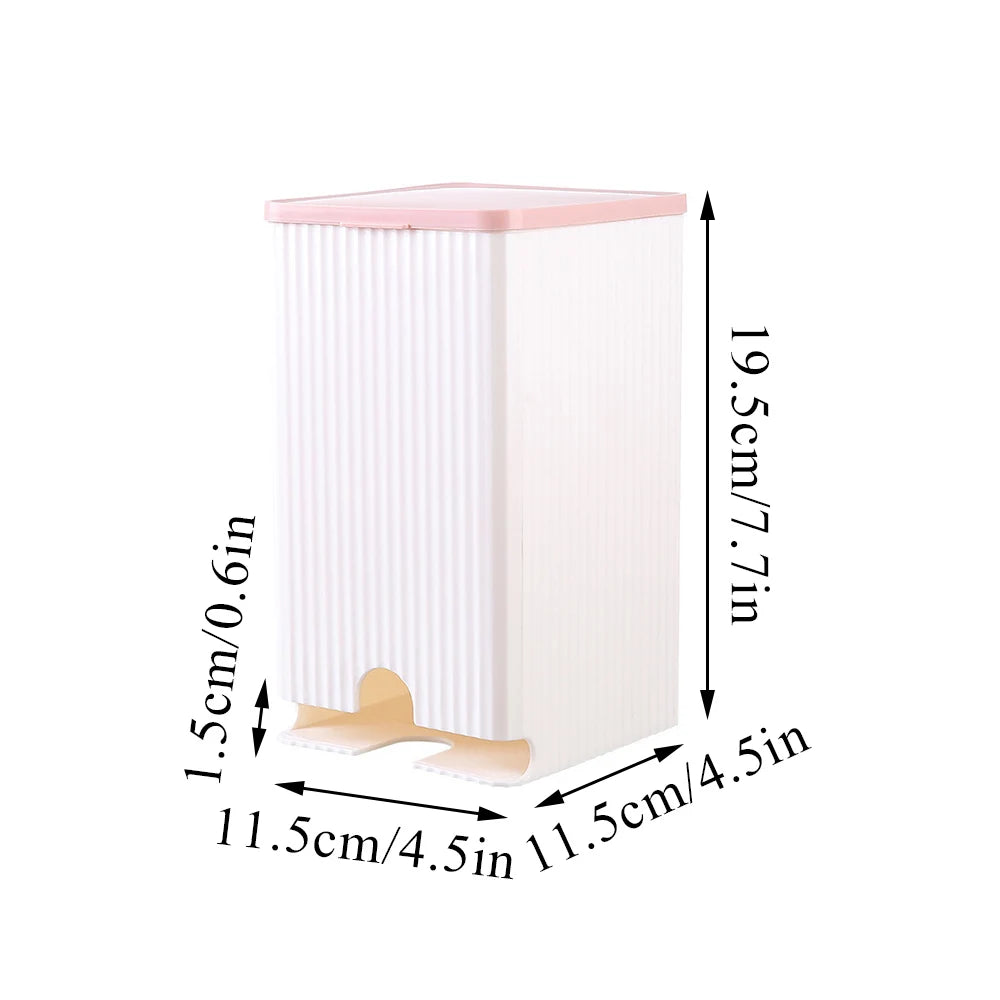 1pcs Tissue Paper Box Storage Box Organizer Box Sanitary Napkin Holder Bathroom Supplies Flip Cover Dustproof Organizadores