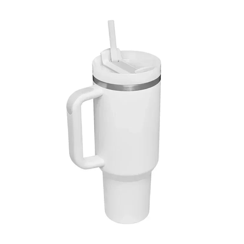 40oz Insulated Tumbler 2.0 - Vacuum-Sealed Stainless Steel Thermal Mug with Handle Straw for Hot and Cold Drinks 1P hot selling