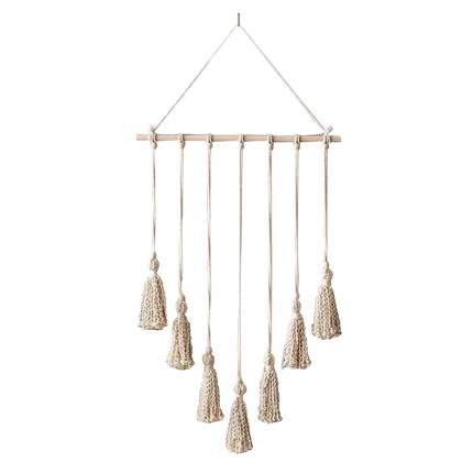 Hemasa Leaf Macrame Wall Hanging /Boho Woven Wall Tapestry