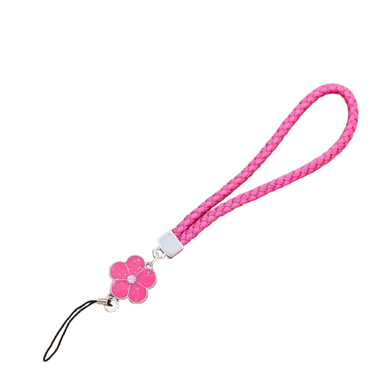 Tejesa Small Flower Phone Straps Mobile Phone Lanyard  for USB ID/ Card Keychain ,for IPhone