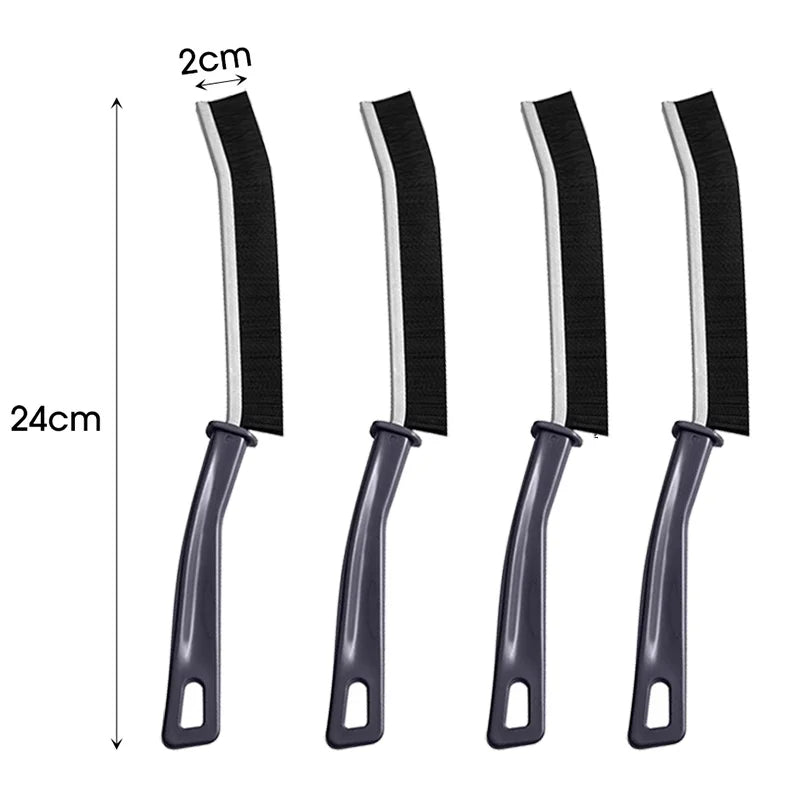 Hemasa  Grout Gap Cleaning Brush Kitchen Toilet Tile Joints Dead Angle Hard Bristle Cleaner Brushes For Shower Floor Line 5/1Pcs