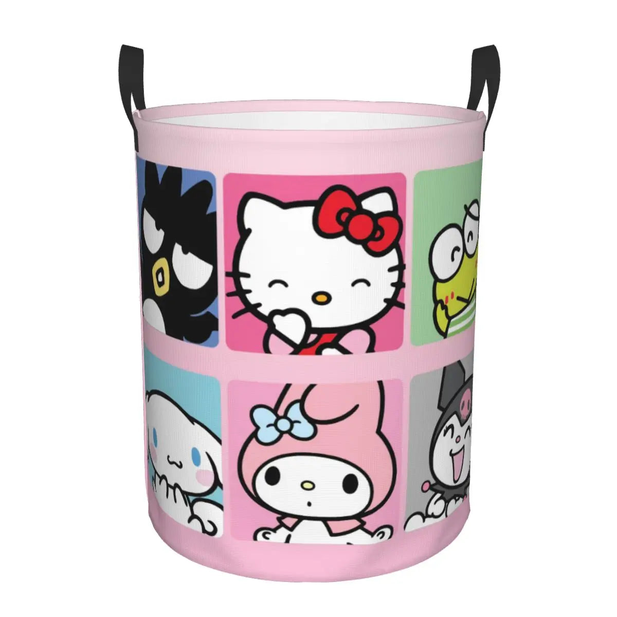 Tejesa Laundry Basket Foldable Large Capacity Clothes Storage Bin Big -eyed Frog Anime Baby Hamper