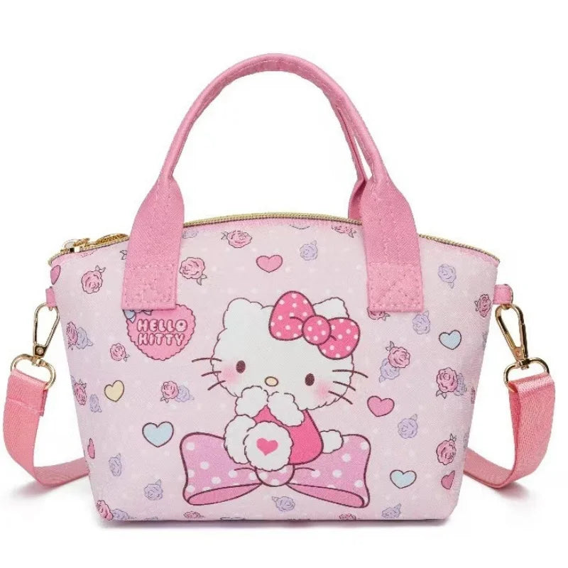 Hello KITTY My melody Bag Anime kitty Tote bag kitty Satchel Bag Kuromibag With Cinnamorol lwallet girls bag