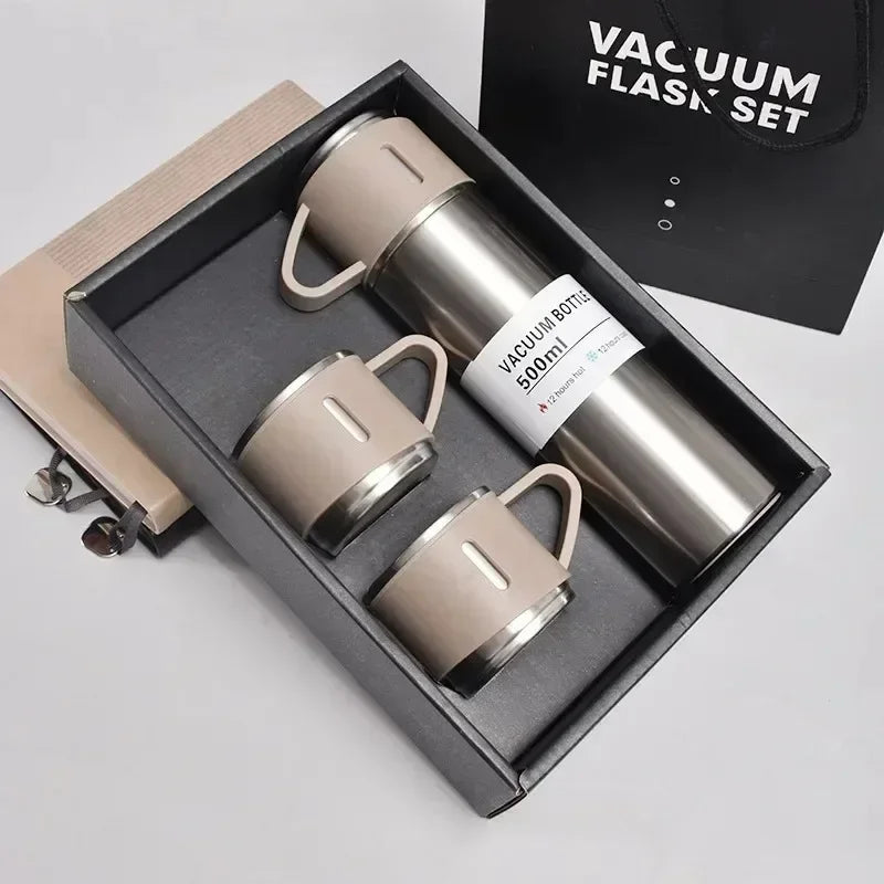 Hemasa 500ML 304 Stainless Steel Vacuum Insulated Bottle Gift Mug