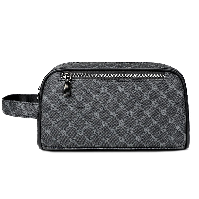 Tejesa  PU Leather Clutch Bags Money Purse For Men/ Wasit Strap Wallets Man Pouch bag