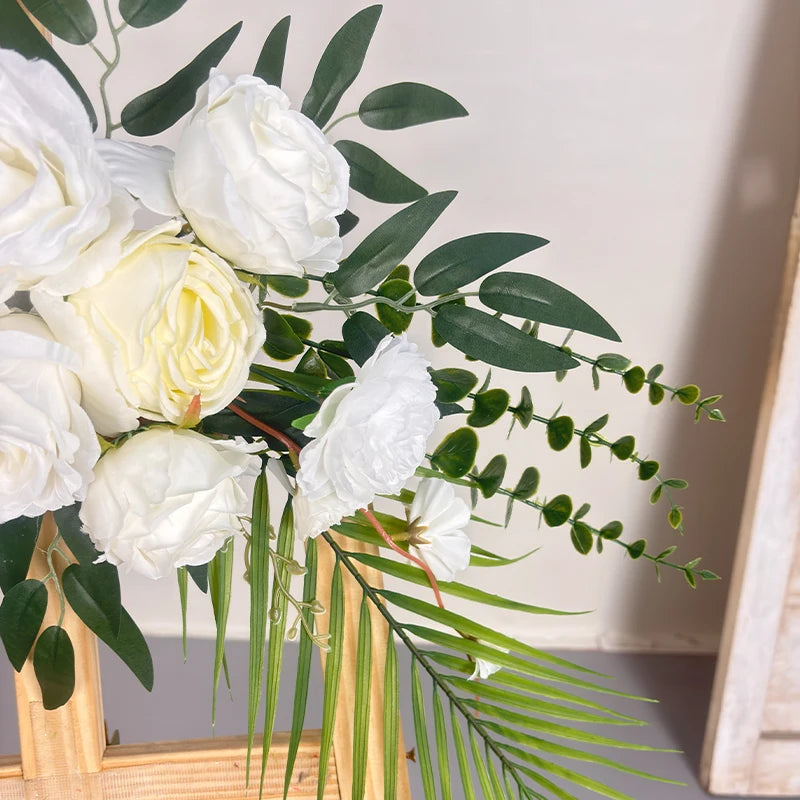 Tejesa Wedding Decoration Artificial Flowers/ Rose Wedding Guest Card Decoration Wedding Arch Lintel