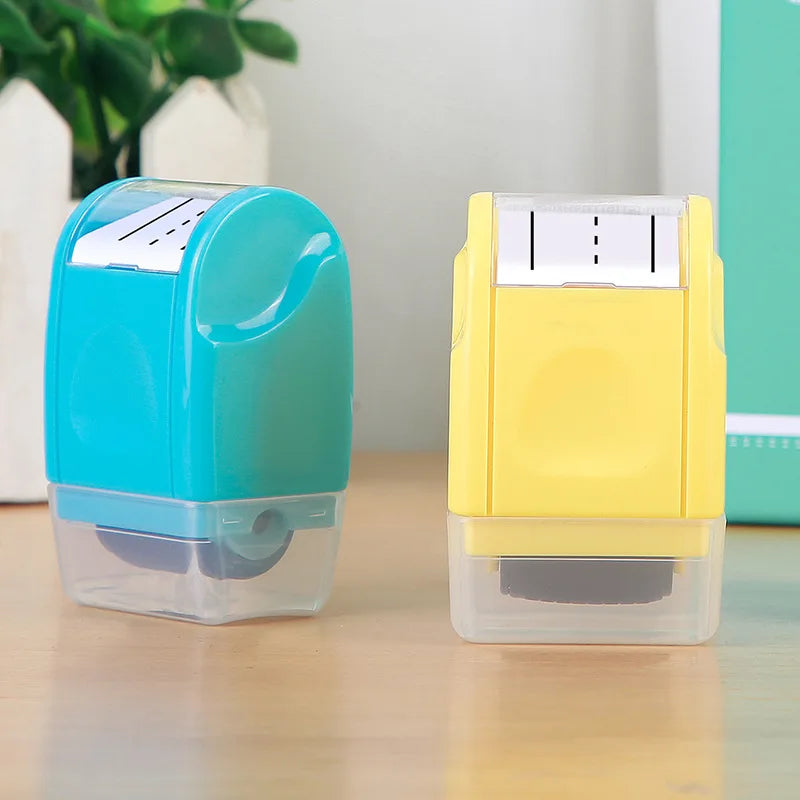 Hemasa Practice Roller Stamp Automatic Filling Ink Line Roll Stamp Teacher Stamp Sentence Strip Teacher Handwriting Exercise
