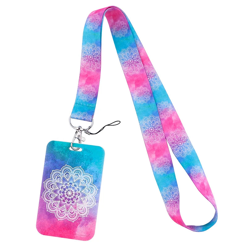 Tejesa Little daisy Lanyard for Key Cute Neck Strap Card ID Badge Holder Key Chain Accessories Wholesale