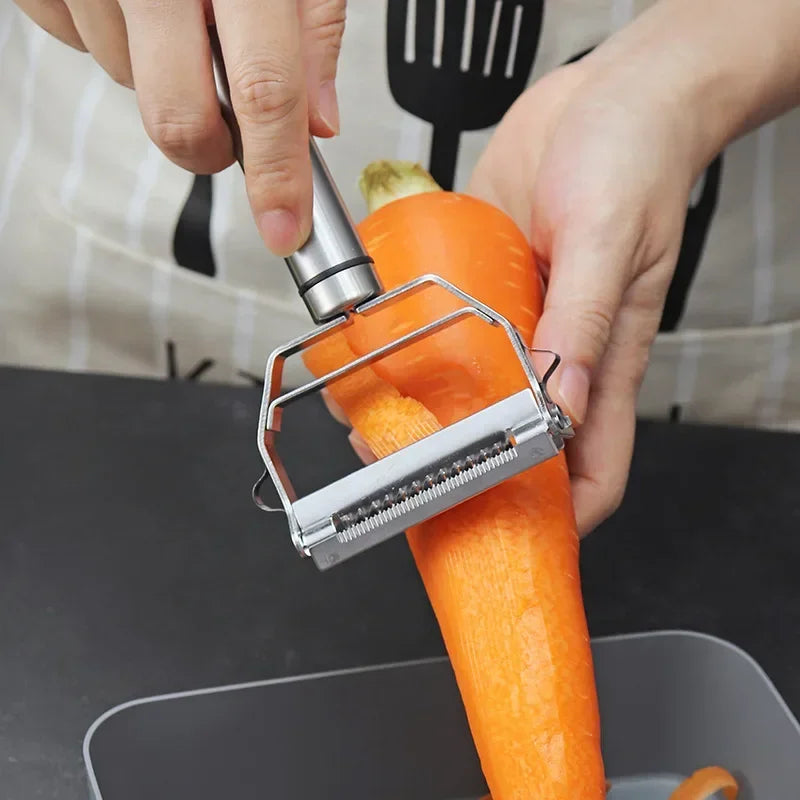 Hemasa Stainless Steel Peeler Fruit Vegetable Melon Potato Carrot Cucumber Multifunction Grater Julienne Peeler Slicer Kitchen Tool