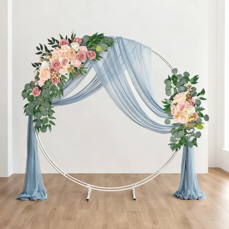 Tejesa Artificial Flower Arch for Home Decoratio /Wedding/ Festival