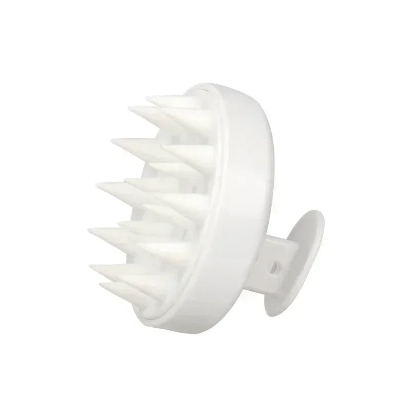 Plastic Silicone Massage Comb  Clean The Scalp Thoroughly Scalp Massage Easy Foaming Head Massage  Brush Bath Comb Brush Shampoo