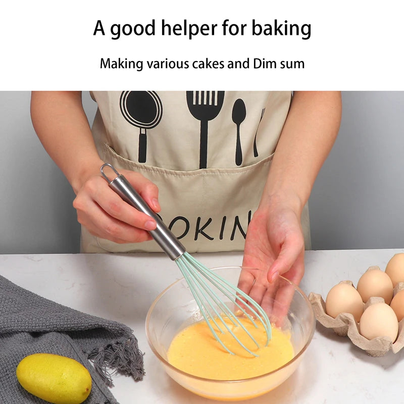 Hemasa 5pcs Food Grade Silicone Baking Utensils Set Spatula Set Non-stick HeatResistant Silicone Cookware Durable Cooking Kitchen Tools