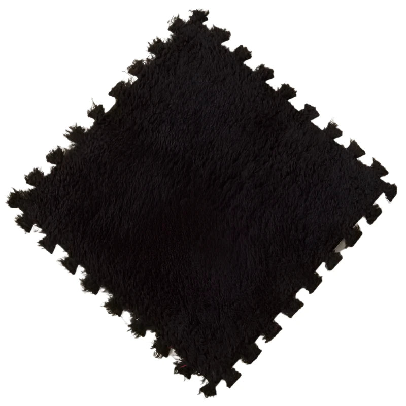 Hemasa Soft Plush Kids Mat Sports Children's Carpet Eva Foam Puzzle Rug Warm Play Mat for Children's Room Home Floor Decoration
