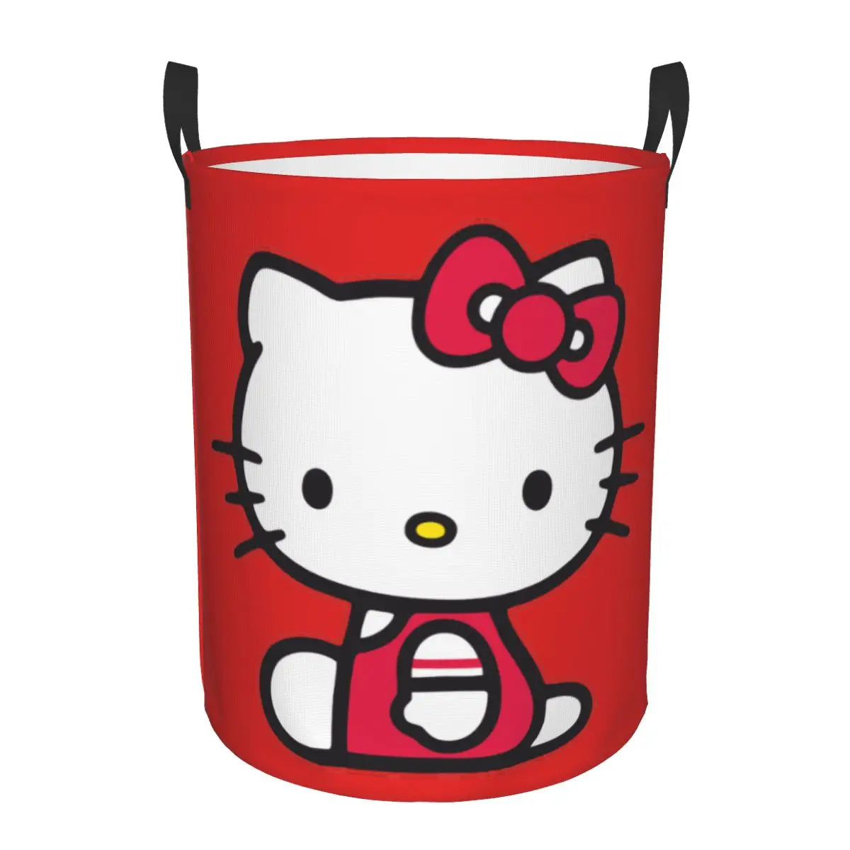 Hemasa Hello Kitty Laundry Basket Large Storage Basket Cartoon Sanrio Girls Boys Toy Organizer