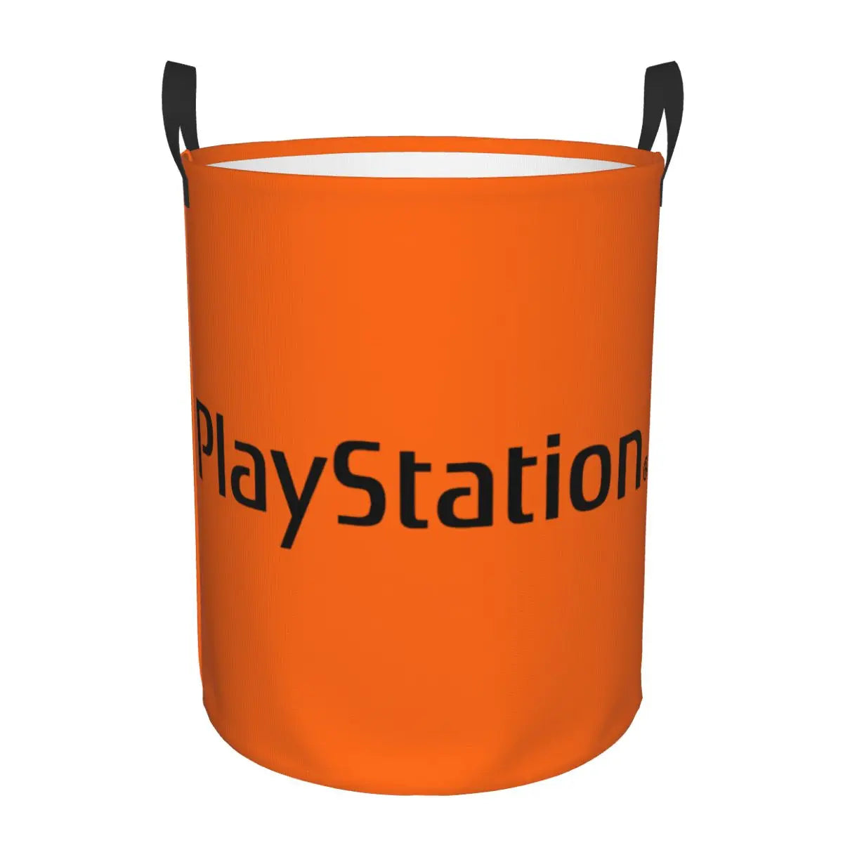Customized Playstations Buttons Laundry Basket Collapsible Game Gamer Gift Clothes Toy Hamper Storage Bin for Kids Nursery