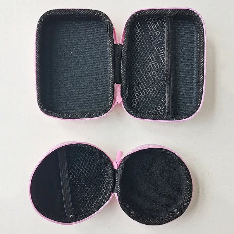 Hemasa Hello Kitty Charger Cable Storage Bags /Earphone Phone Data Line USB Storage Box Protector Case Coin Purses