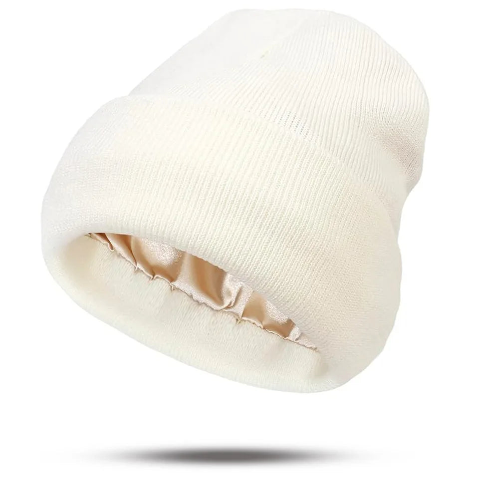 Tejesa Winter Slouchy Beanie For Women / Knitted Hat Warm Loose Fit Cap