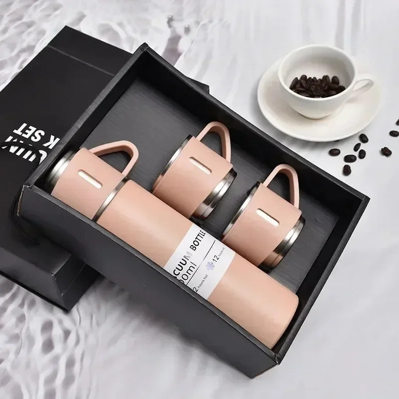 Hemasa 500ML 304 Stainless Steel Vacuum Insulated Bottle Gift Mug