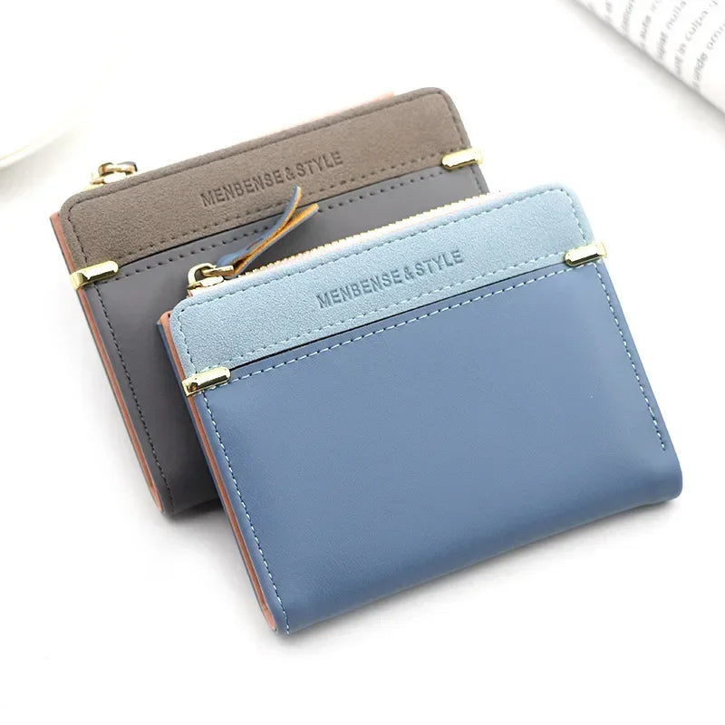 Women's Wallet Short Women Coin Purse Fashion Wallets For Woman Card Holder Small Ladies Wallet Female Hasp Mini Clutch For Girl