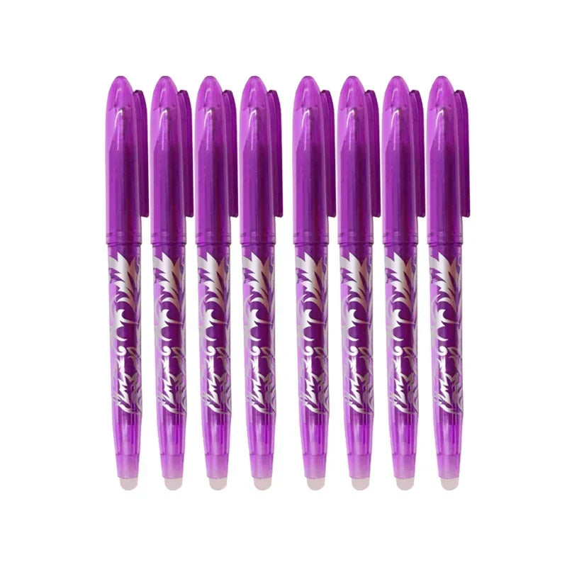 Hemasa 8/4pcs Multi-Color Erasable Gel Pen 0.5mm Tip Painting Writing Drawing School  Pens