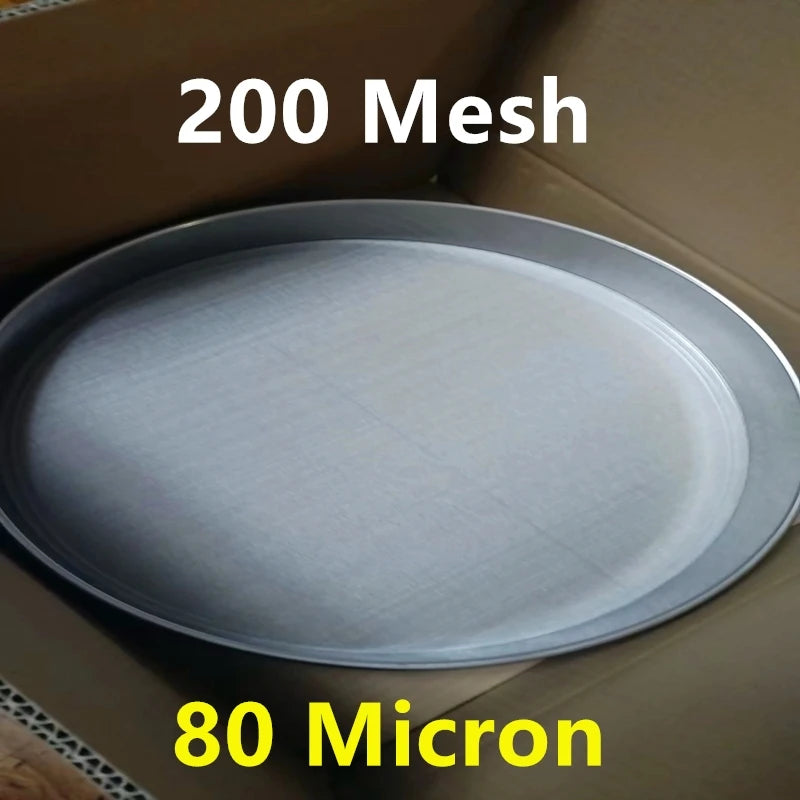 Hemasa 4-500M Round Stainless Steel Shakers Kitchen Flour Powder Filter Screen Soil Strainer