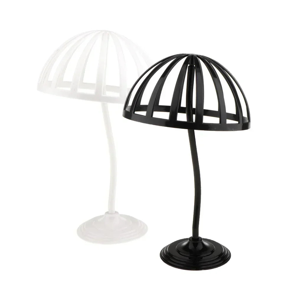 Freestanding Wigs Hat Cap Storage Display Holder Rack Dryer Stand Organizer For Displaying Hair Wigs Cap Home Storage Racks