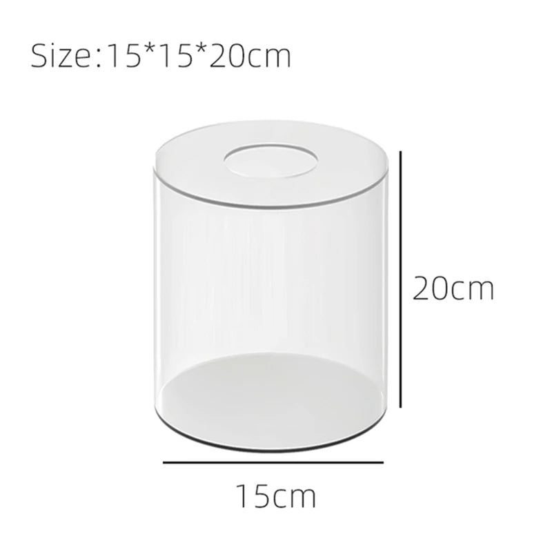 1PC Acrylic Cake Display Board Round Cake Edge Smoother Scraper Tray DIY Cake Refillable Board Base Clear Cake Stand Tools