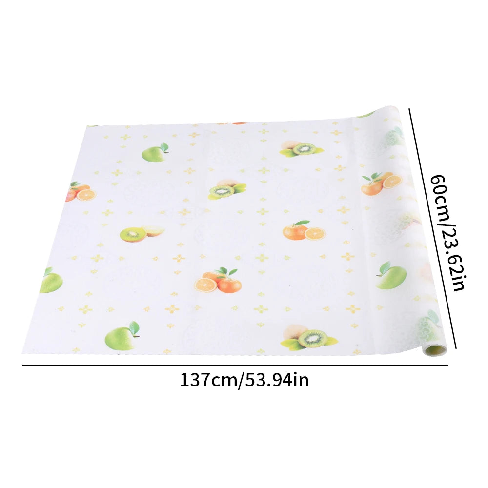Drawer Shelf Liner Kitchen Cabinet Drawer Liner EVA Refrigerator Pad Waterproof Oil Thickened Table Pad Picnic Pad Non-adhesive
