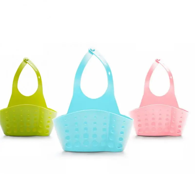Hemasa Sink Shelf Soap Sponge Holder/ Clip Dish Drainer Drying Rack /Silicone Storage Basket