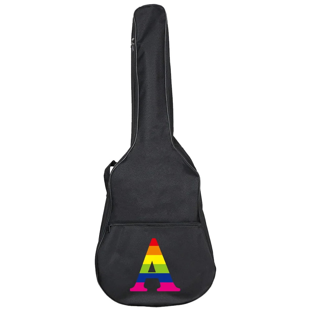 Tejesa Guitar Bag 31-41 Inch Guitar Case Printing Rainbow Series / Guitar Cover /Waterproof Backpack Oxford Fabric