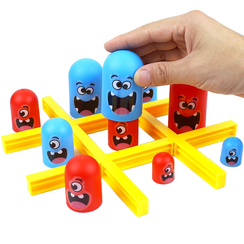 2 Players Educational Toys Intellectual Gobble Board Game Three in a Row Children Toy Kids Birthday Gifts