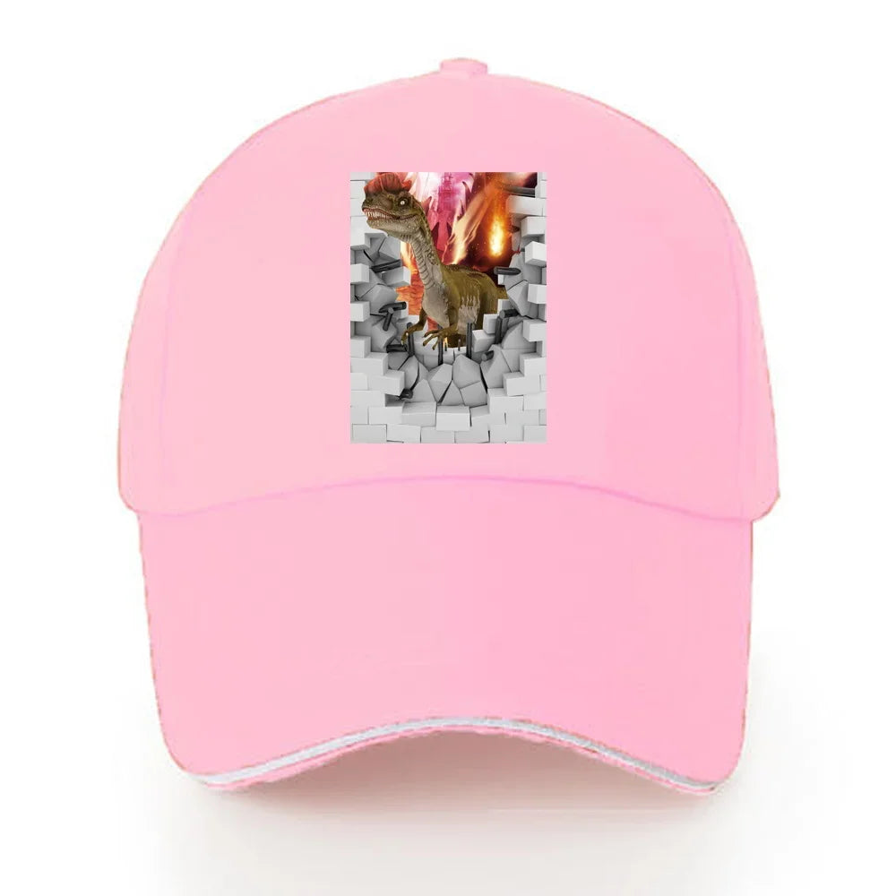 Baseball Caps Women Walking Visors Hat Autumn Outdoor Hats Unisex Adjustable Cotton Summer Sun Visors 3D Series Print Cap