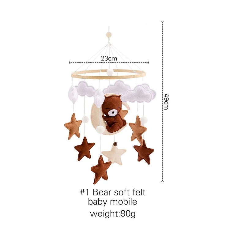 Hemasa Baby  Mobiles Wooden Bed Bell