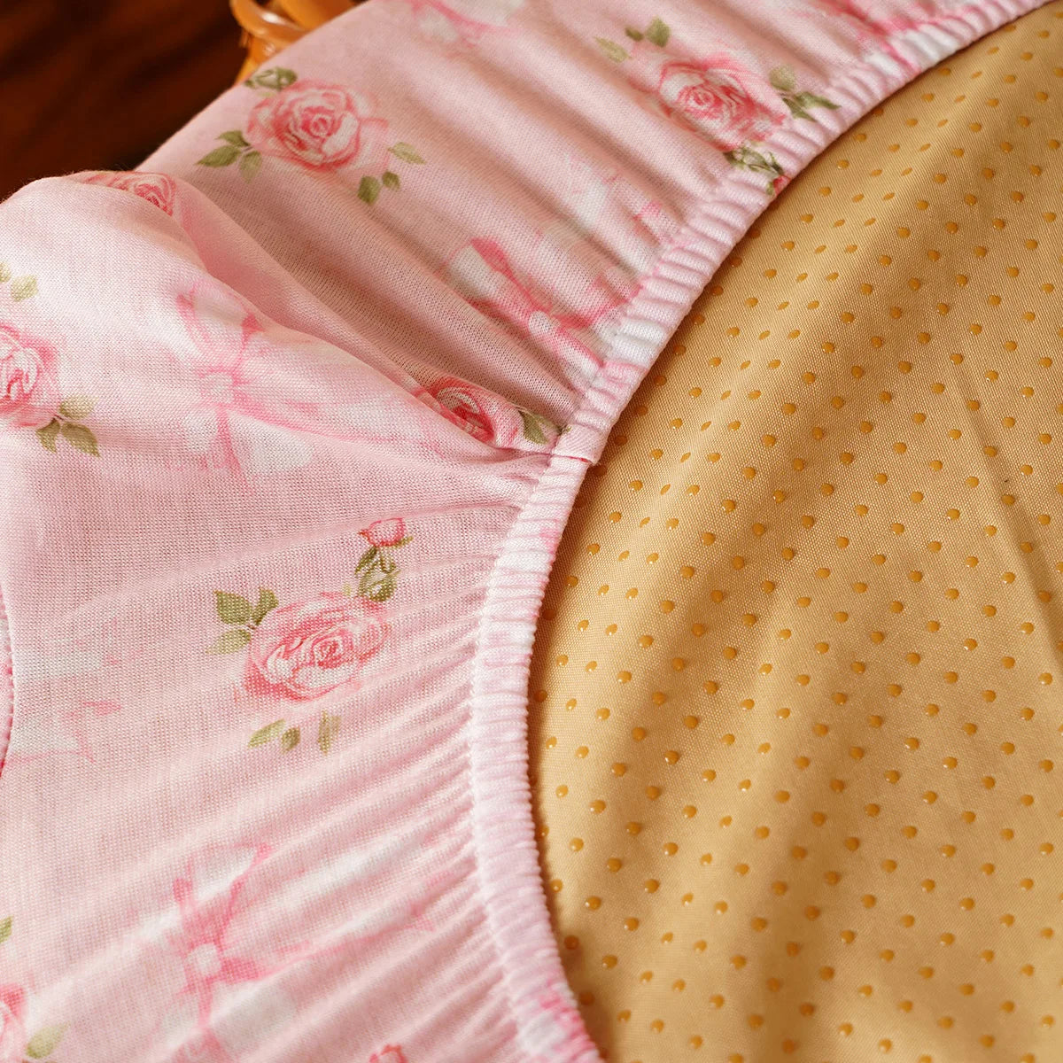 Tejesa 2pcs Set New Design 100% Polyester Cotton Baby Bed Sheet Newborn Crib Bedsheet Size 66x41cm