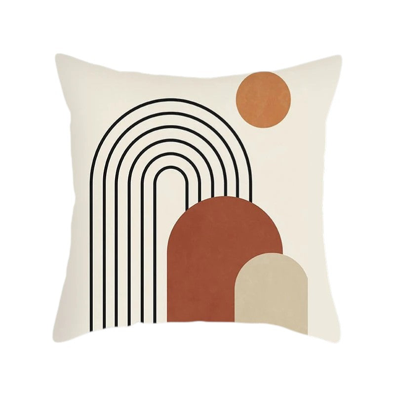 Hemasa Abstract Geometric Decorative Pillowcase Sofa Cushion Cover Soft Throw   Home Office Bedroom