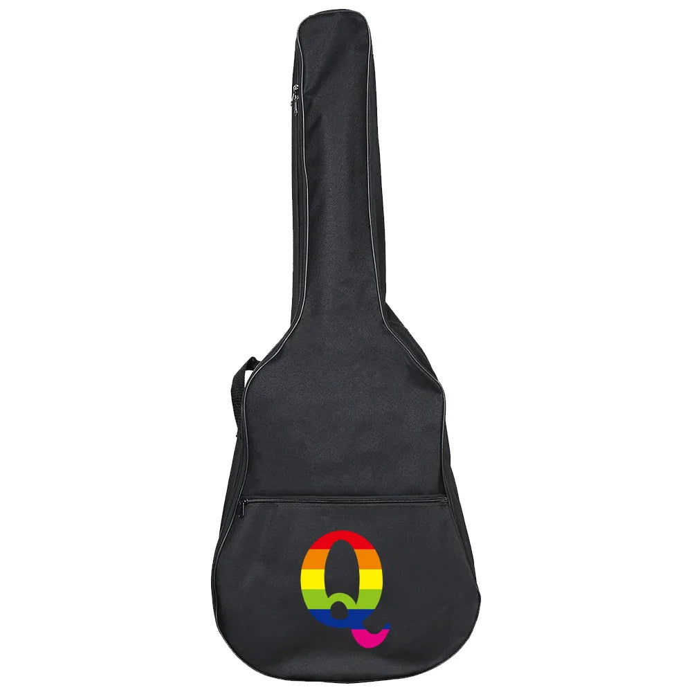 Tejesa Guitar Bag 31-41 Inch Guitar Case Printing Rainbow Series / Guitar Cover /Waterproof Backpack Oxford Fabric