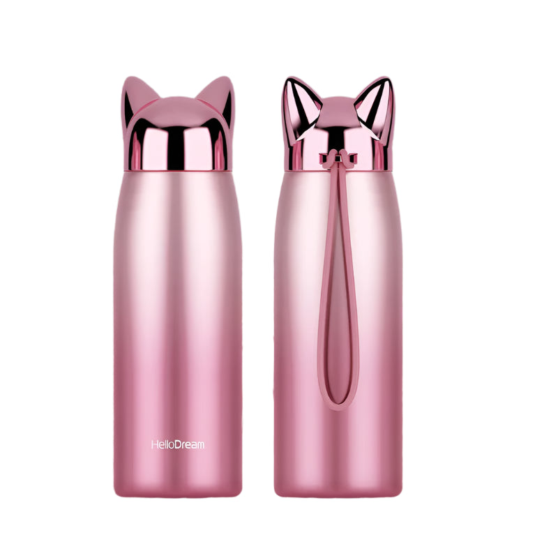 Hemasa 300ml  Steel Water Bottle /Small Coffee Thermos Cup With Lid