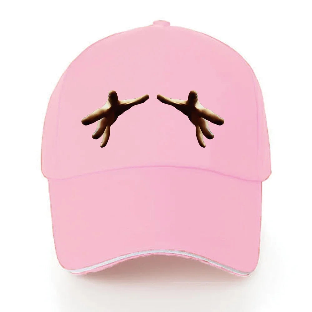 Baseball Caps Women Walking Visors Hat Autumn Outdoor Hats Unisex Adjustable Cotton Summer Sun Visors 3D Series Print Cap