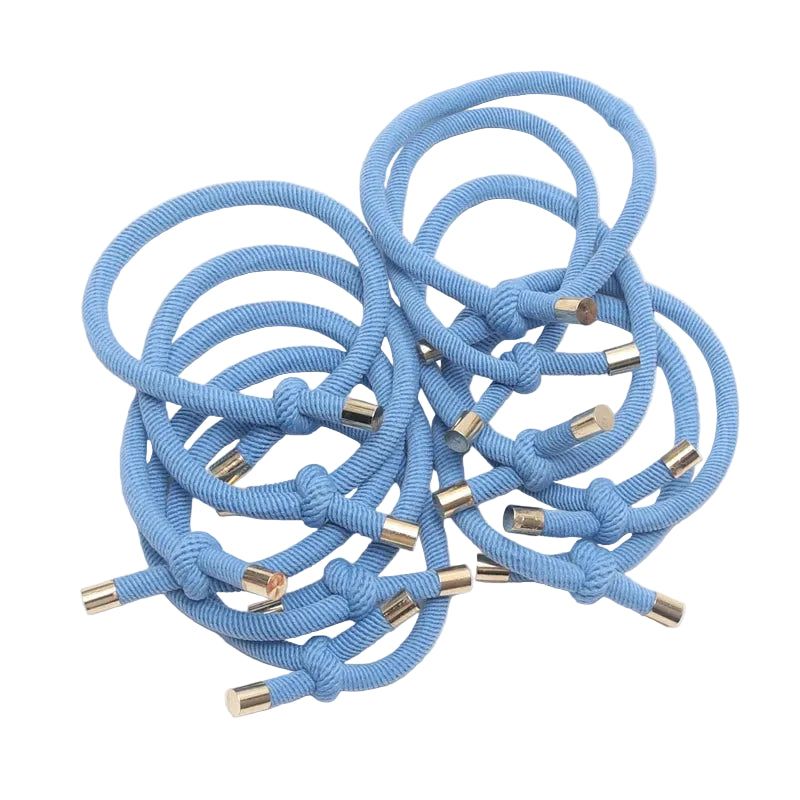 Tejesa 20PCS Women Elastic Hair Rubber Bands High Quality Girls Hair Bands Hair Scrunchies Gold Plated  Hair Accessories Hair Gum/Tie