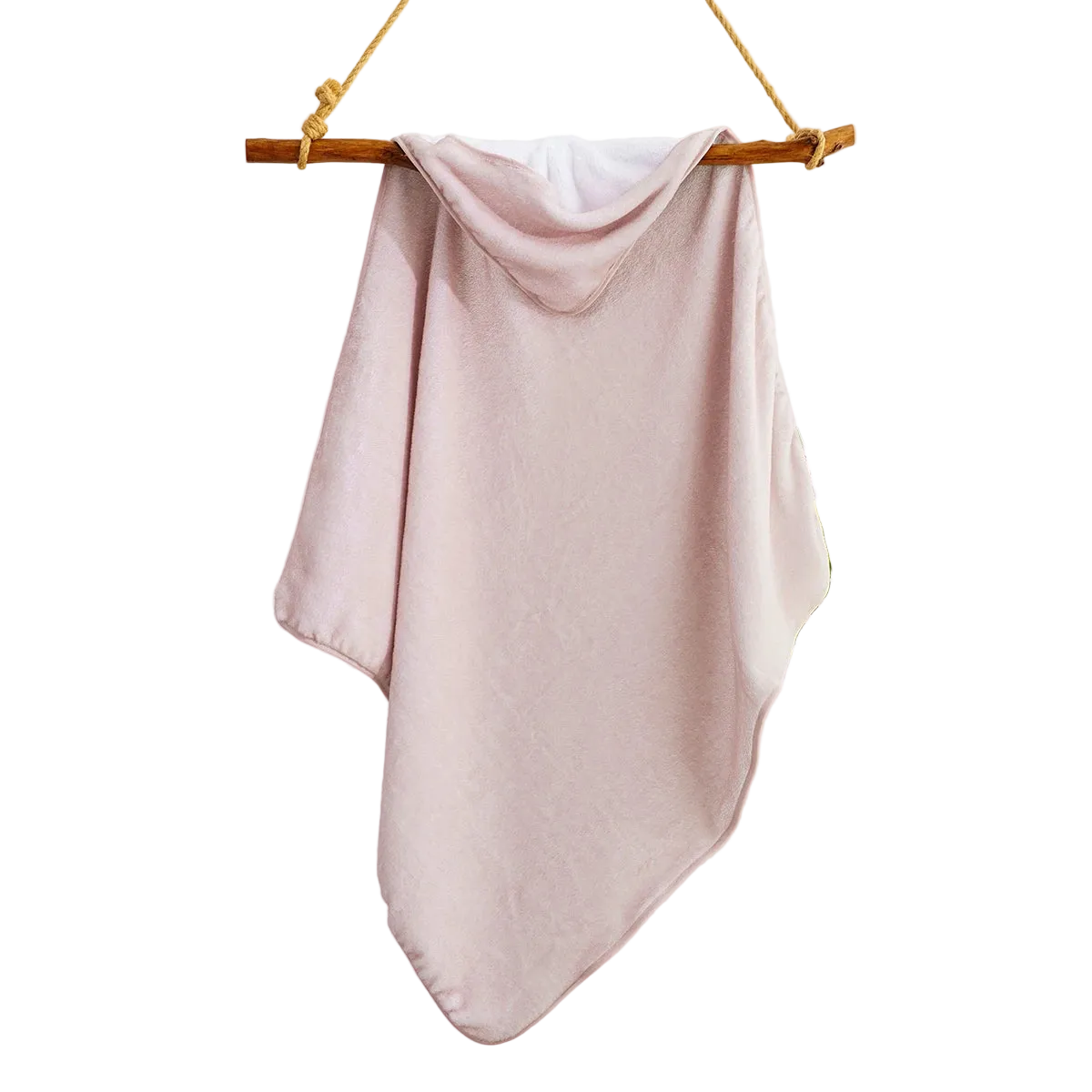 Tejesa Winter Thickened Super Absorption Coral Fleece Baby Swaddle Blanket /Newborn Bath Towel Size 80x80cm