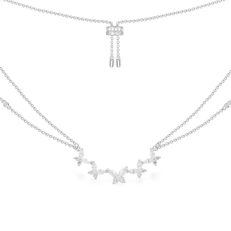 LI KI 925 Sterling Silver 2022 New Butterfly Earrings  Beautiful Fashion Jewelry Free Delivery Valentine'S Day Gift