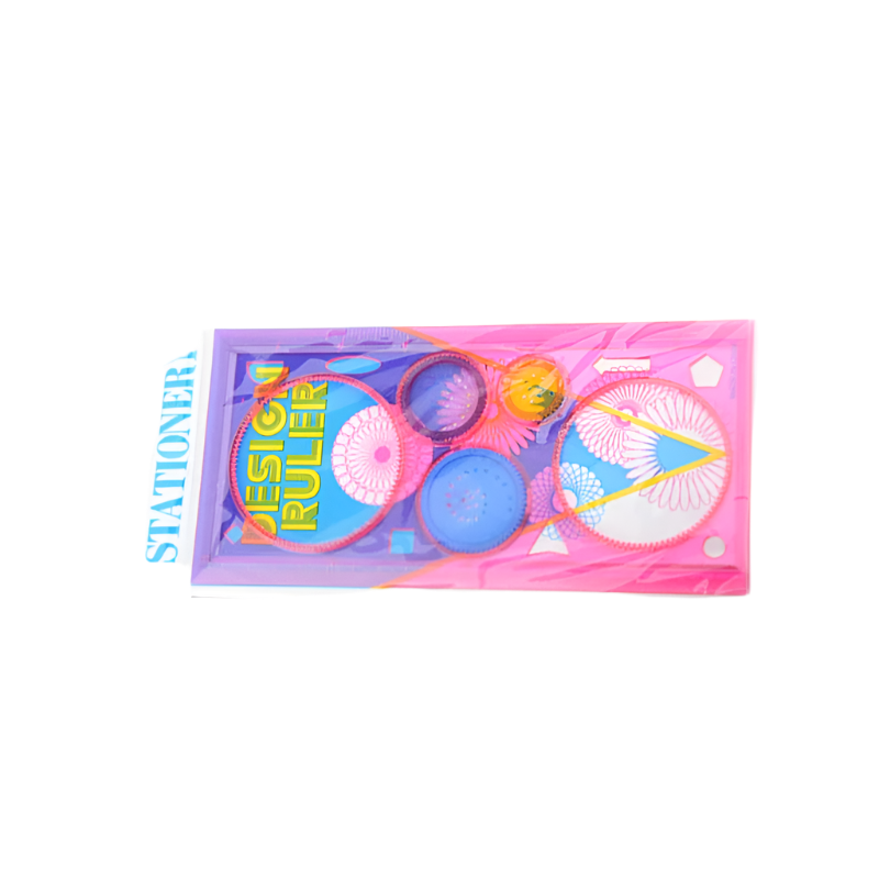Hemasa Geometry Spirograph Drawing Stencils Set Painting Template Art Crafts   Ruler
