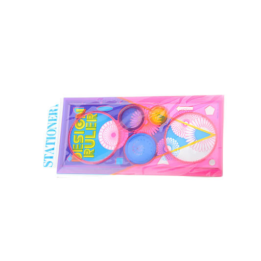 Hemasa Geometry Spirograph Drawing Stencils Set Painting Template Art Crafts   Ruler