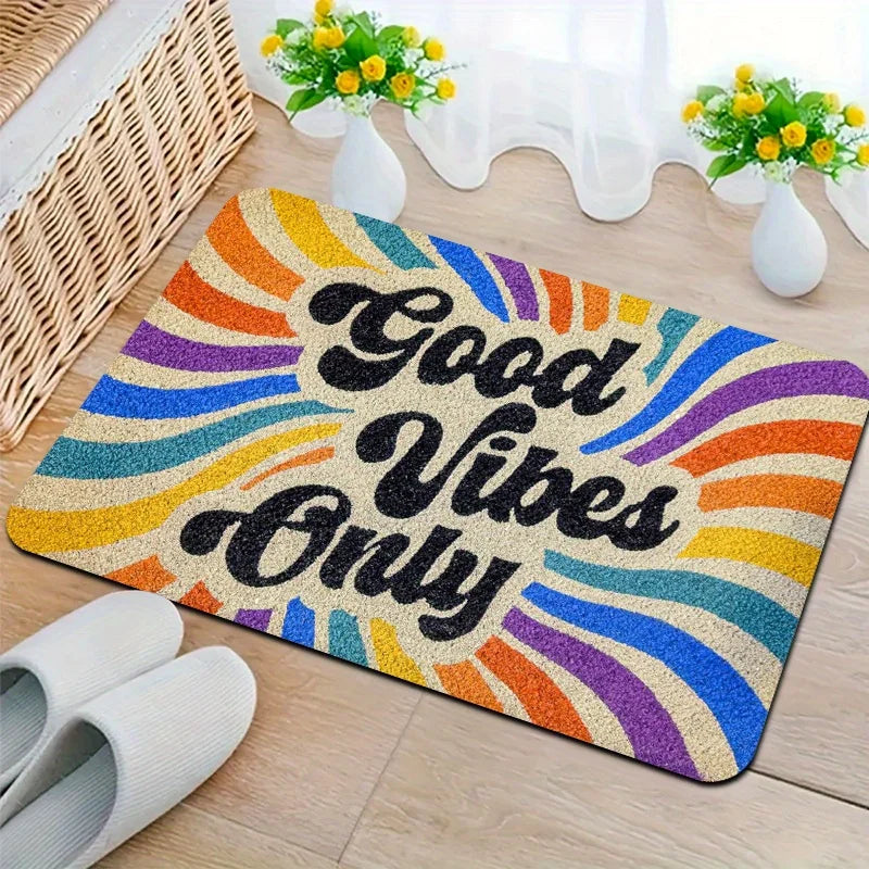 Tejesa Rainbow Carpet Welcome Rug For Bedroom Carpet For Live Room Home Decor