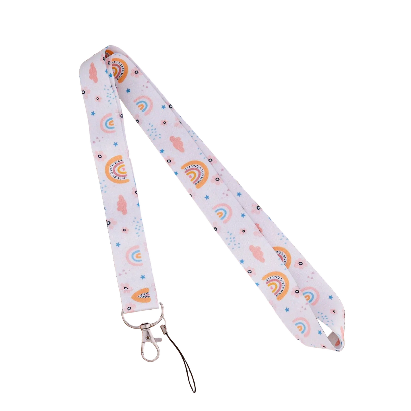 Tejesa Cell Phone Lanyard/ Rainbow Neck Lanyard for ID Card Holder/ Lanyard