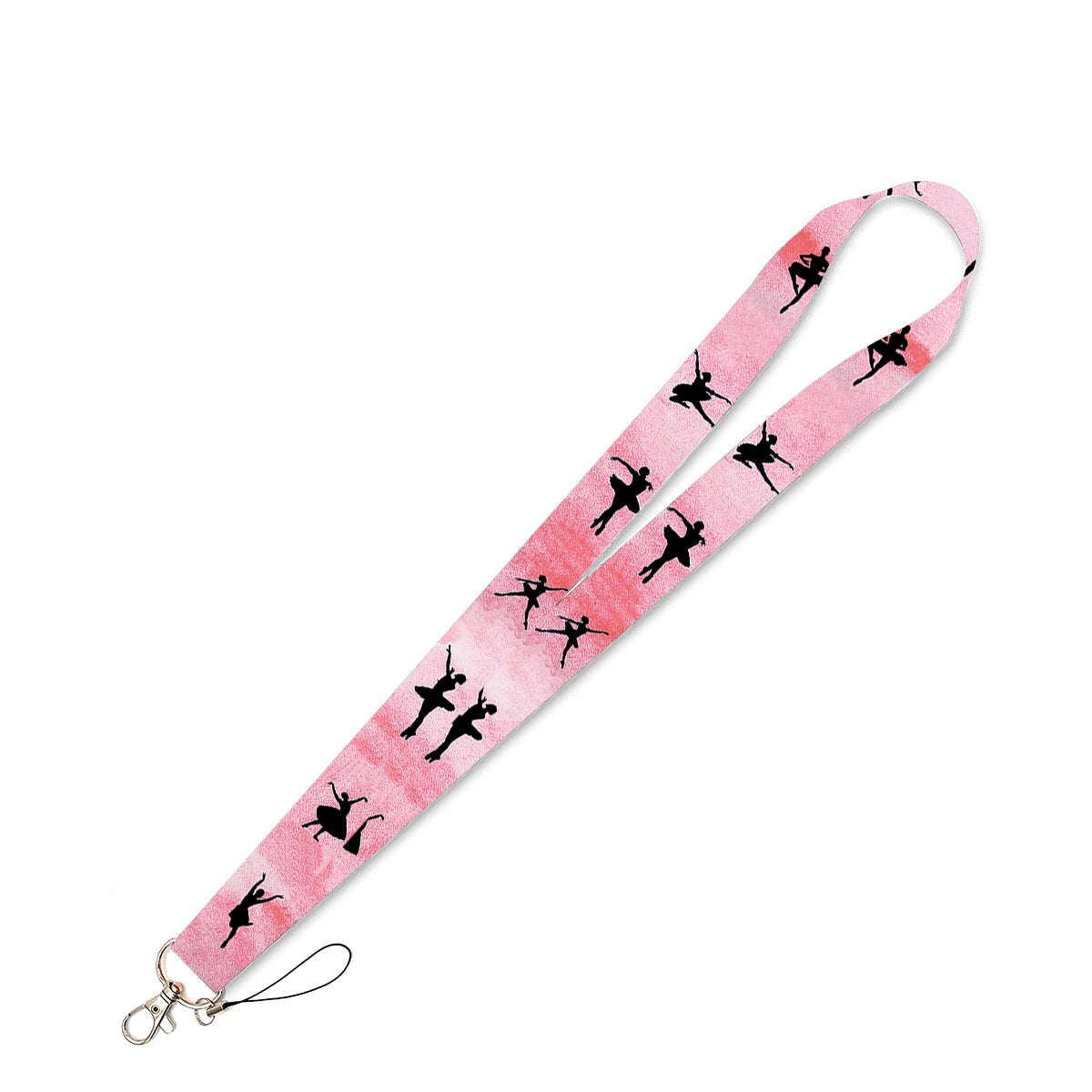 Tejesa 2pcs Beautiful Lanyard Keys Chain Badge Holder ID Credit Card Pass Hang Rope Lariat Mobile Phone Charm Accessories Gifts Wholesale